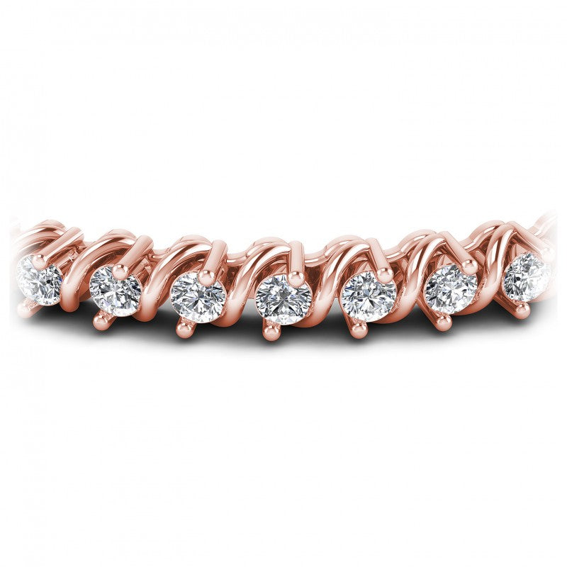 Round Diamonds 1.50CT Tennis Bracelet in 18KT Yellow Gold