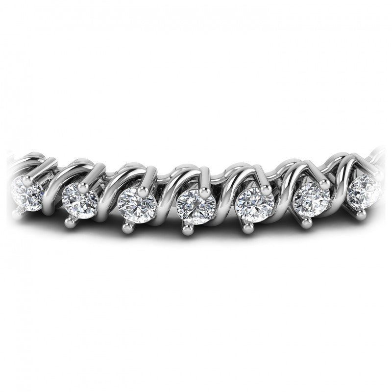 Round Diamonds 1.50CT Tennis Bracelet in 14KT Yellow Gold