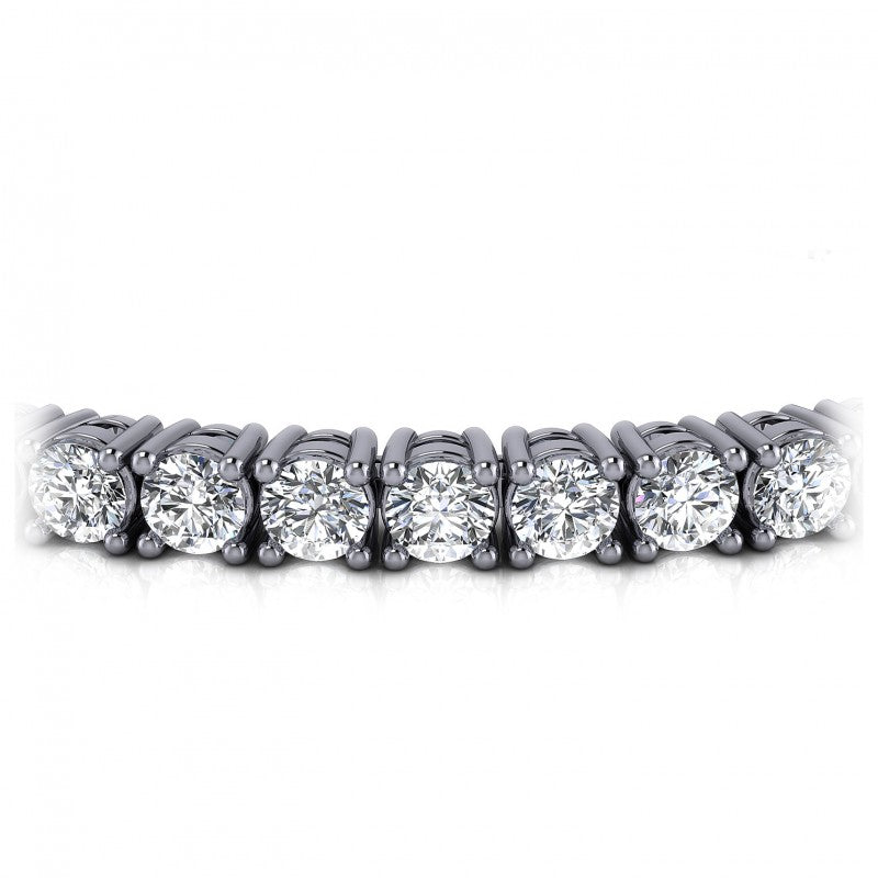 Round Diamonds 2.50CT Tennis Bracelet in 14KT Yellow Gold