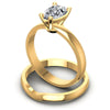Pear Cut Diamonds Bridal Set in 14KT Rose Gold