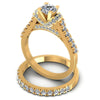 Round Diamonds 1.20CT Bridal Set in 14KT Rose Gold