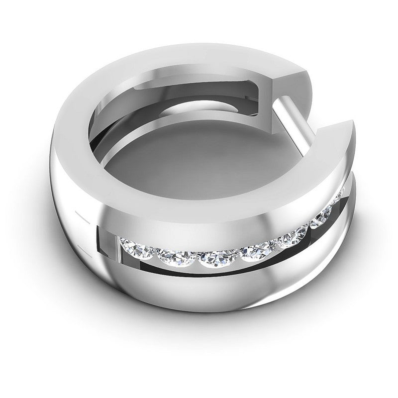 Round Diamonds 0.50CT Earring in 14KT Rose Gold