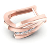 Round Diamonds 0.30CT Earring in 18KT Rose Gold