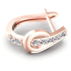 Round Diamonds 0.40CT Earring in 18KT Rose Gold