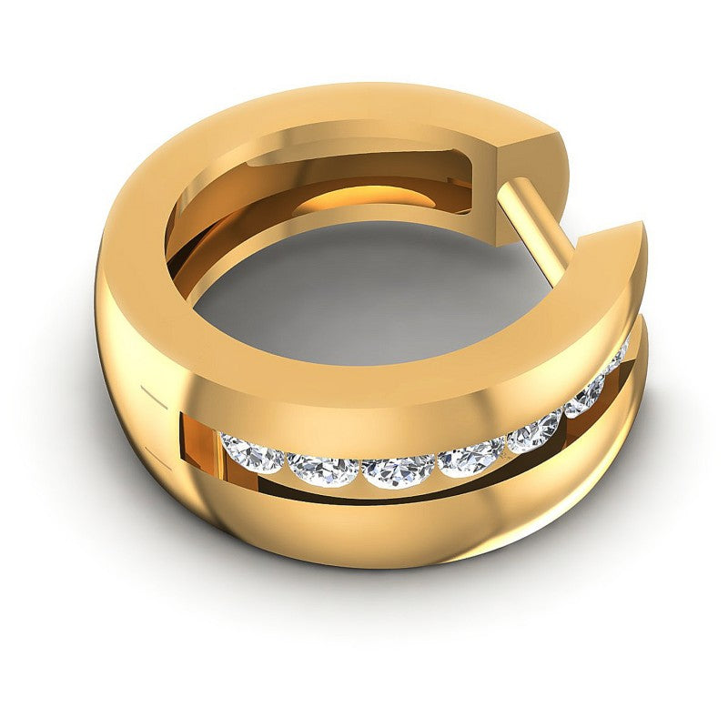 Round Diamonds 0.50CT Earring in 14KT Rose Gold