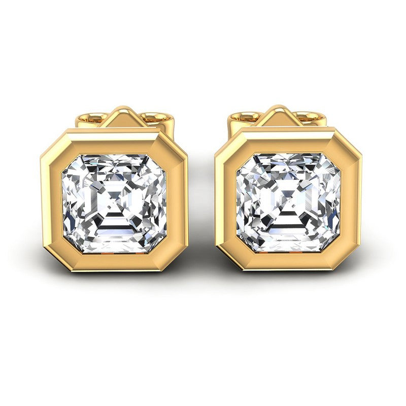 Emerald Diamonds 0.25CT Stud Earrings in 14KT White Gold