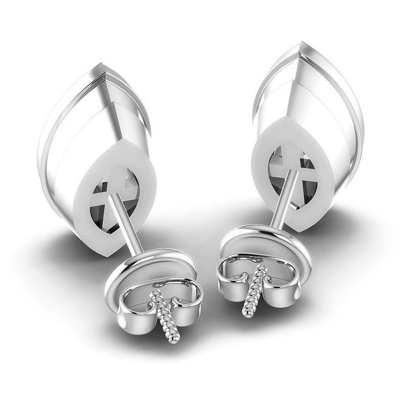 Marquise Diamonds 1.00CT Stud Earrings in 14KT Rose Gold