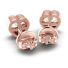 Heart Diamonds 1.00CT Stud Earrings in 18KT Rose Gold