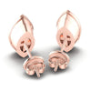 Marquise Diamonds 1.00CT Stud Earrings in 18KT Rose Gold