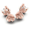 Round Diamonds 0.25CT Stud Earrings in 18KT Rose Gold