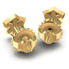 Round Diamonds 1.30CT Designer Studs Earring in 14KT Rose Gold