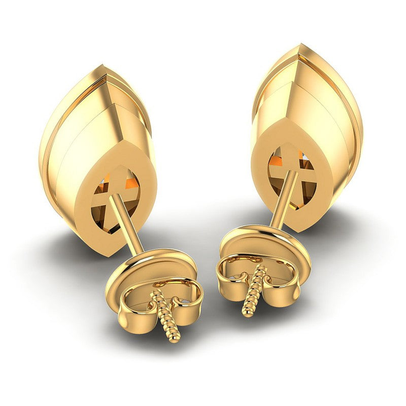 Marquise Diamonds 1.00CT Stud Earrings in 14KT Rose Gold