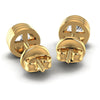 Round Diamonds 0.25CT Stud Earrings in 14KT Rose Gold