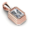 Radiant Diamonds 0.35CT Solitaire Pendant in 18KT Yellow Gold