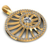 Round Diamonds 1.45CT Fashion Pendant in 14KT Yellow Gold