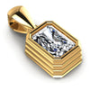 Radiant Diamonds 0.35CT Solitaire Pendant in 14KT Yellow Gold