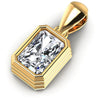 Radiant Diamonds 0.35CT Solitaire Pendant in 14KT Rose Gold