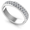 Round Diamonds 1.65CT Eternity Ring in 14KT White Gold