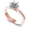 0.60CT Round  Cut Diamonds Engagement Rings