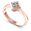Princess Diamonds 0.25CT Fashion Ring in 18KT White Gold