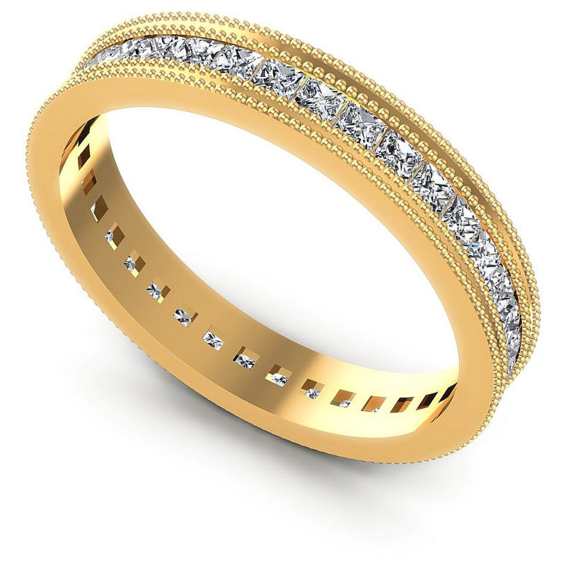 Princess Diamonds 1.05CT Eternity Ring in 14KT White Gold