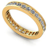 Round Diamonds 1.15CT Eternity Ring in 14KT White Gold
