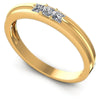 Princess Diamonds 0.15CT Diamonds Wedding Band in 14KT White Gold