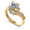 0.70CT Round  Cut Diamonds Engagement Rings