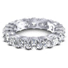Round Diamonds 4.30CT Eternity Ring in 14KT Yellow Gold