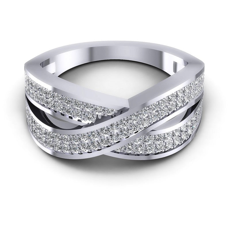 Round Diamonds 0.70CT Diamonds Wedding Band in 14KT Yellow Gold