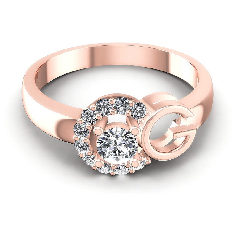 Round Diamonds 0.45CT Fashion Ring in 18KT Yellow Gold