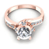 Round Diamonds 0.70CT Engagement Ring in 18KT Yellow Gold