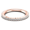 Round Diamonds 0.45CT Eternity Ring in 18KT Yellow Gold