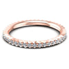 Round Diamonds 0.35CT Eternity Ring in 18KT Yellow Gold