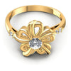 Round Cut Diamonds Fashion Ring in 14KT Yellow Gold