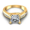 Princess Diamonds 0.80CT Engagement Ring in 14KT Yellow Gold