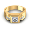 Princess Diamonds 0.55CT Engagement Ring in 14KT Yellow Gold
