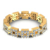 Round Diamonds 0.65CT Eternity Ring in 14KT Yellow Gold