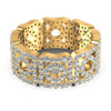 Round Diamonds 1.65CT Eternity Ring in 14KT Yellow Gold