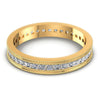 Princess Diamonds 1.05CT Eternity Ring in 14KT Yellow Gold