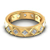 Princess Diamonds 1.40CT Eternity Ring in 14KT Yellow Gold