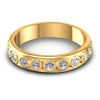 Round Diamonds 1.20CT Eternity Ring in 14KT Yellow Gold