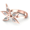 Marquise Diamonds 0.30CT Fashion Ring in 18KT Rose Gold