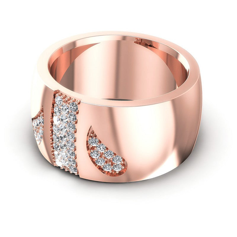 Stunning Round Diamonds 0.55CT Diamonds Wedding Band