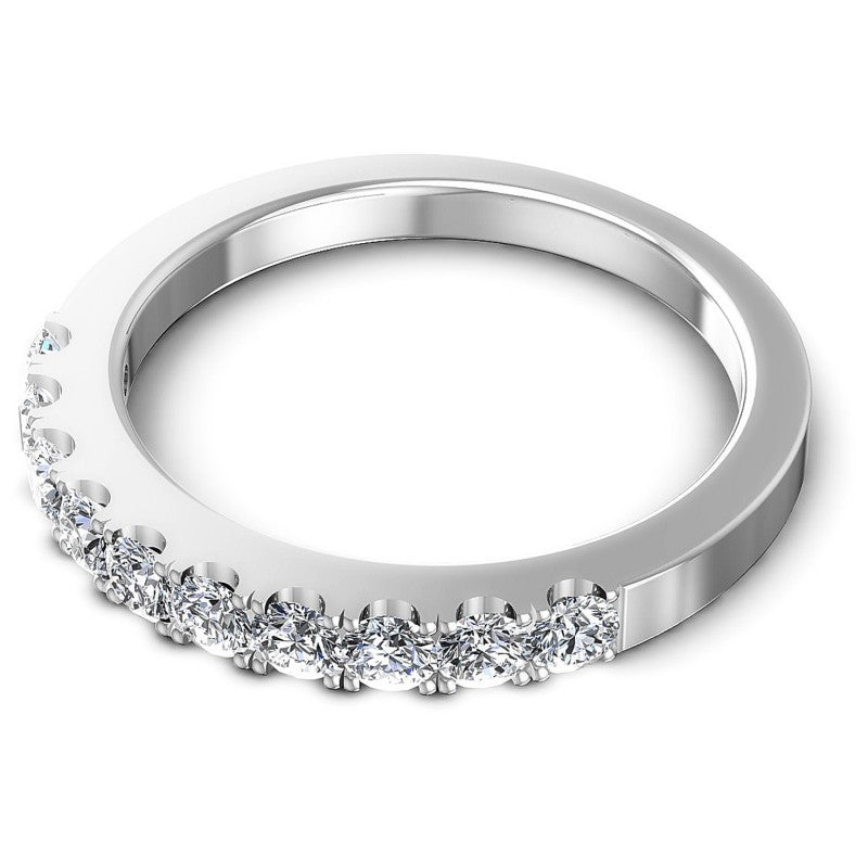 Exquisite Round Diamonds 0.60CT Diamonds Wedding Band