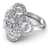 Round Diamonds 1.50CT Halo Ring in 14KT Rose Gold