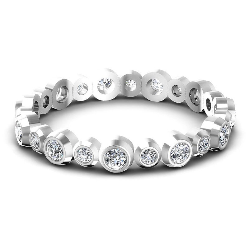 Superb Round Diamonds 0.35CT Eternity Ring