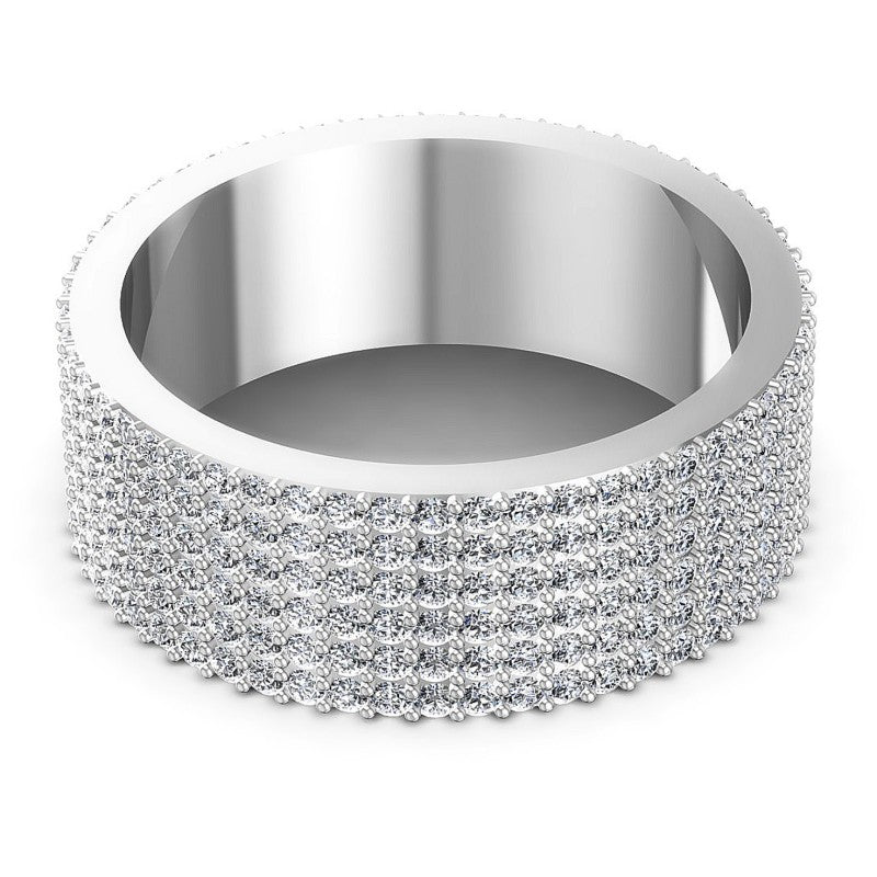 Exquisite Round Diamonds 1.40CT Eternity Ring