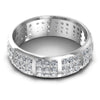 Round Diamonds 2.20CT Eternity Ring in 14KT Rose Gold