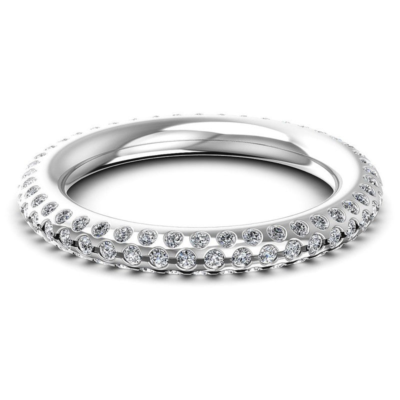 Magnificent Round Diamonds 0.50CT Eternity Ring